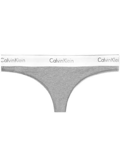 гащички CALVIN KLEIN Thong Сиво | 0000F3786E020