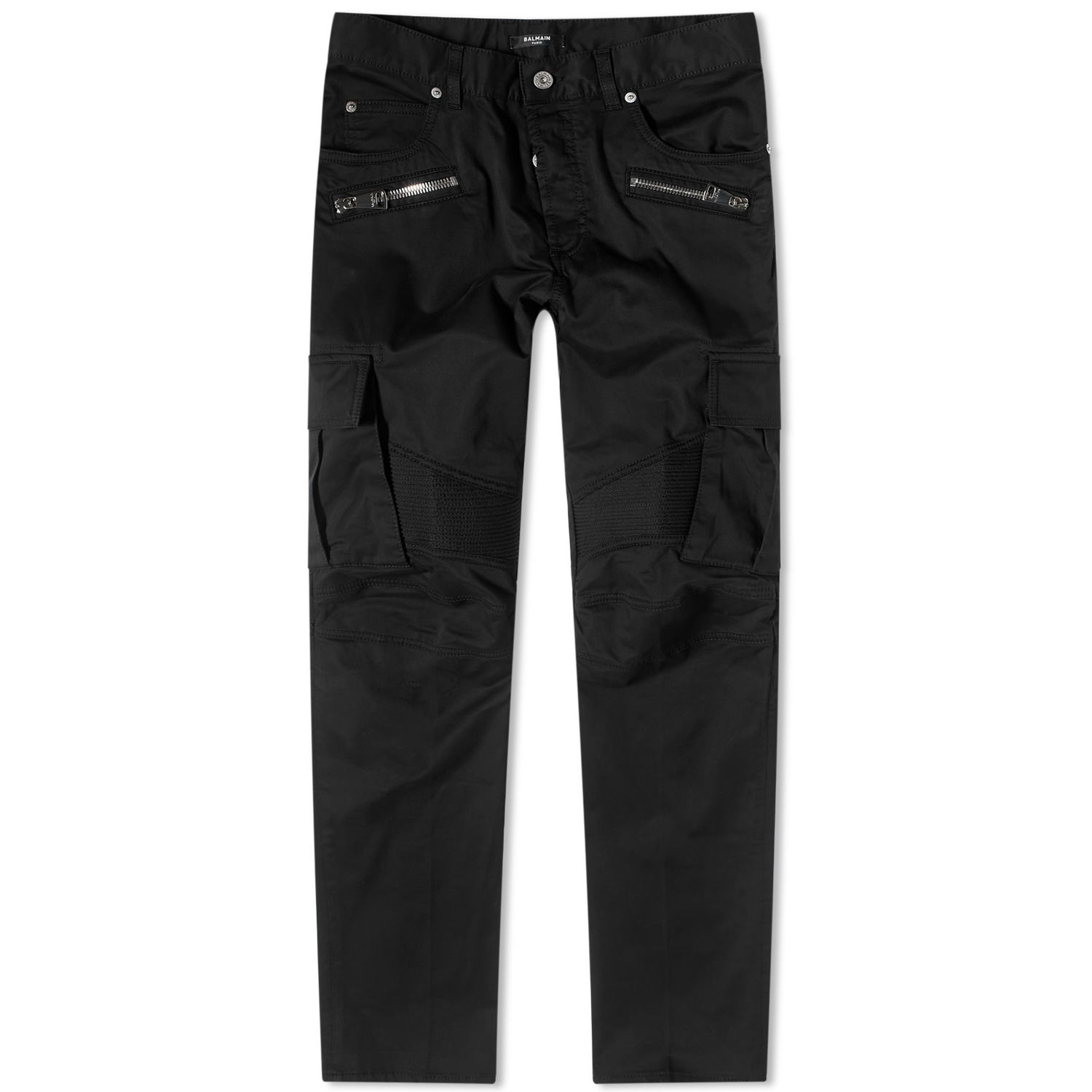 Дънки Balmain Balmain Cargo Biker Jeans Черно | BH1MH016CD96-0PA, 0