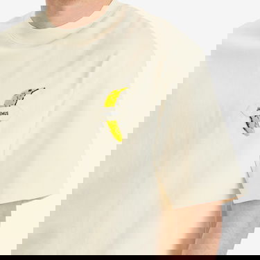 Тениска Jacquemus Jacquemus Banana Patch T-Shirt, Size Large Бежово | 25E255JS323-2125-1IT, 5