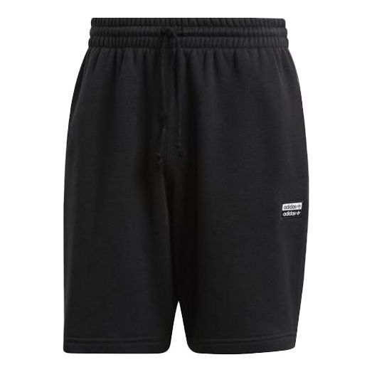 Къси панталони adidas Originals adidas Originals Double Label Shorts Черно | ED7233