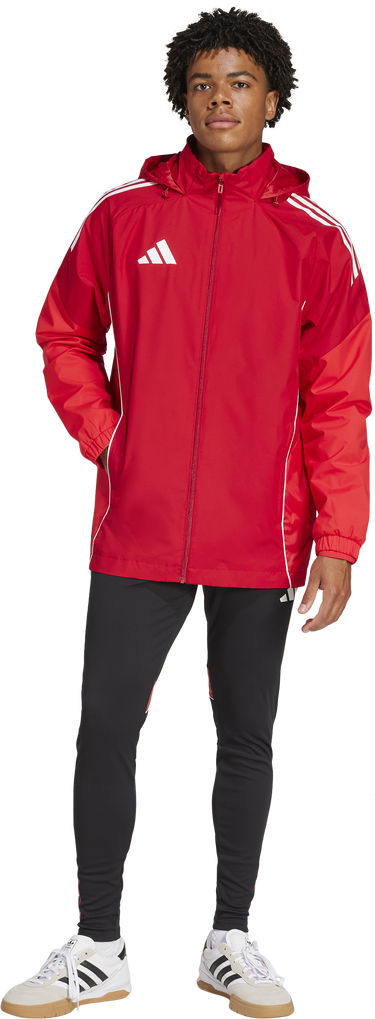 Ветровка adidas Originals adidas TIRO25C All-Weather Hooded Jacket Червено | ji6503, 4