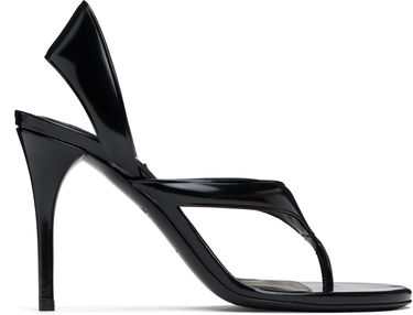 Кецове и обувки Alaïa ALAÏA Heeled Thong Sandals Черно | AA3S122CK301, 0