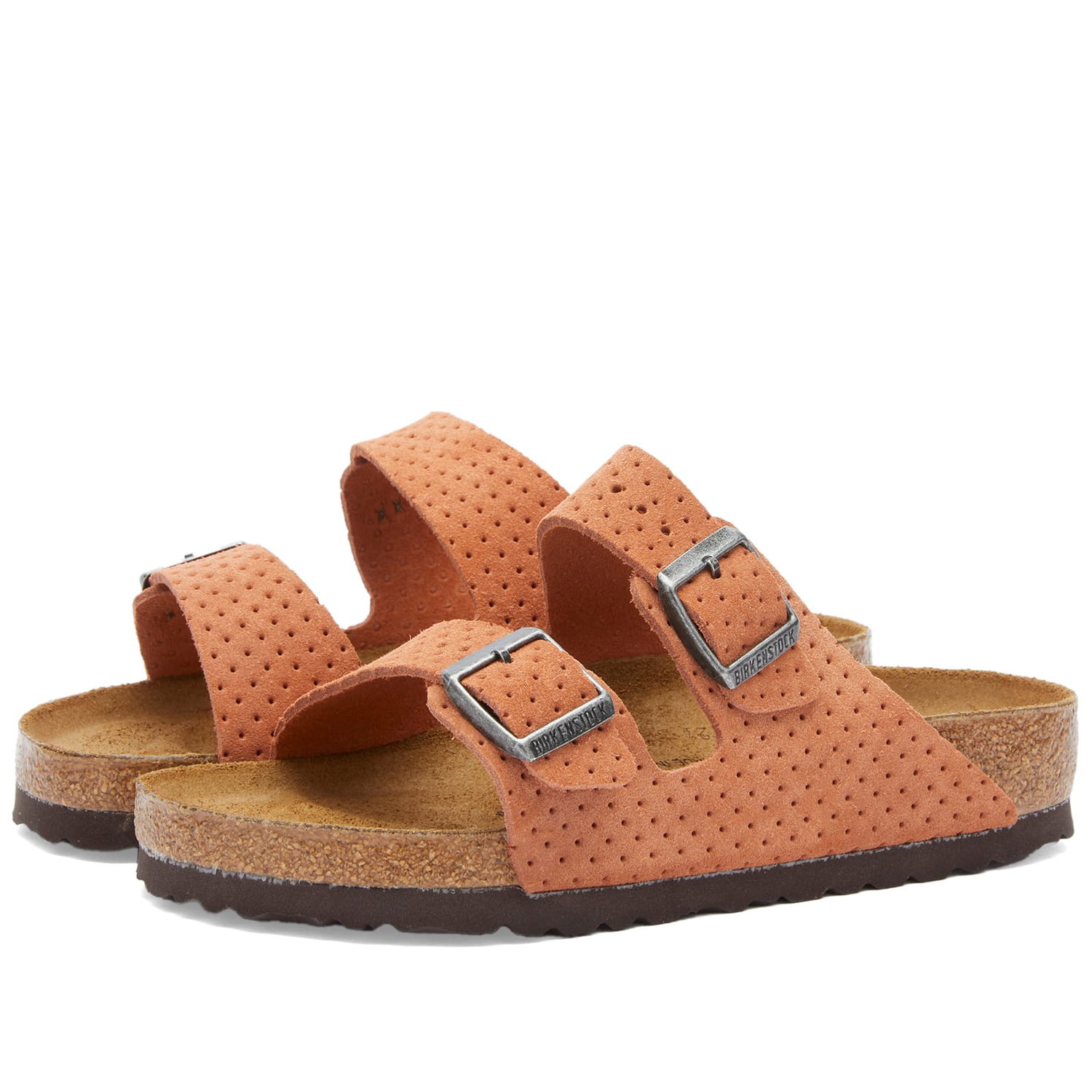 Кецове и обувки Birkenstock Arizona Burnt Orange Embossed Dots Оранжево
 | 1026985, 0