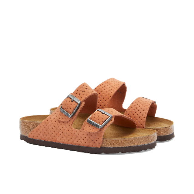 Arizona Burnt Orange Embossed Dots