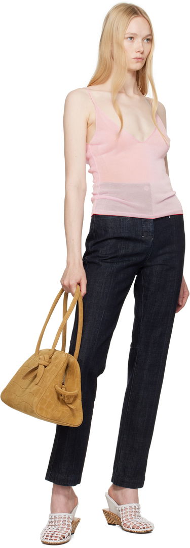 Голяма пазарска чанта Jacquemus Jacquemus La Croisière 'The Large Turismo' Tote Bag Кафяво | 25E251BA417-3243, 3