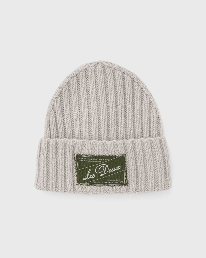 Шапка Les Deux Wells Wool Beanie Сиво | LDM710026-817817