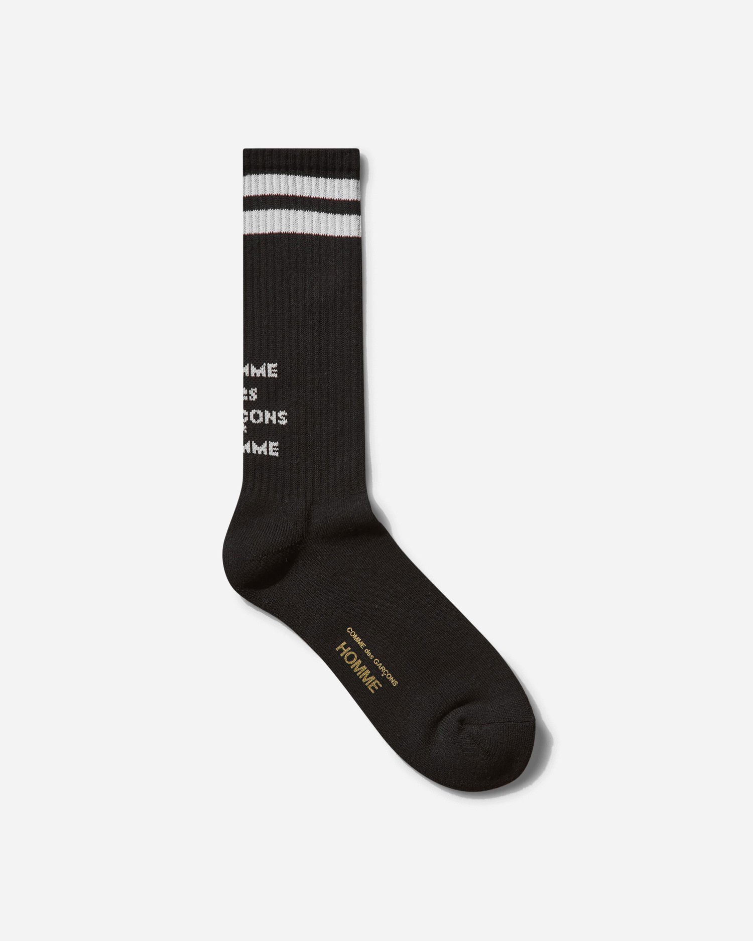 Чорапи Comme des Garçons Logo Stripe Socks Черно | HO-K502-051 001, 1