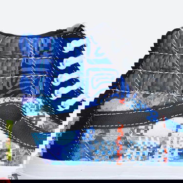 Кецове и обувки Vans SpongeBob x Sk8-Hi 38 Dx Pw Синьо | VN0A54FB9ZP, 6