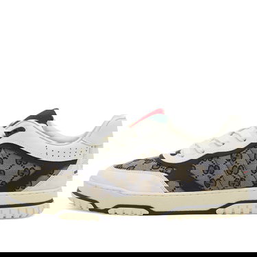 Кецове и обувки Gucci Re-Web Monogram Sneaker Кафяво | 787476-AADHW-9552, 0