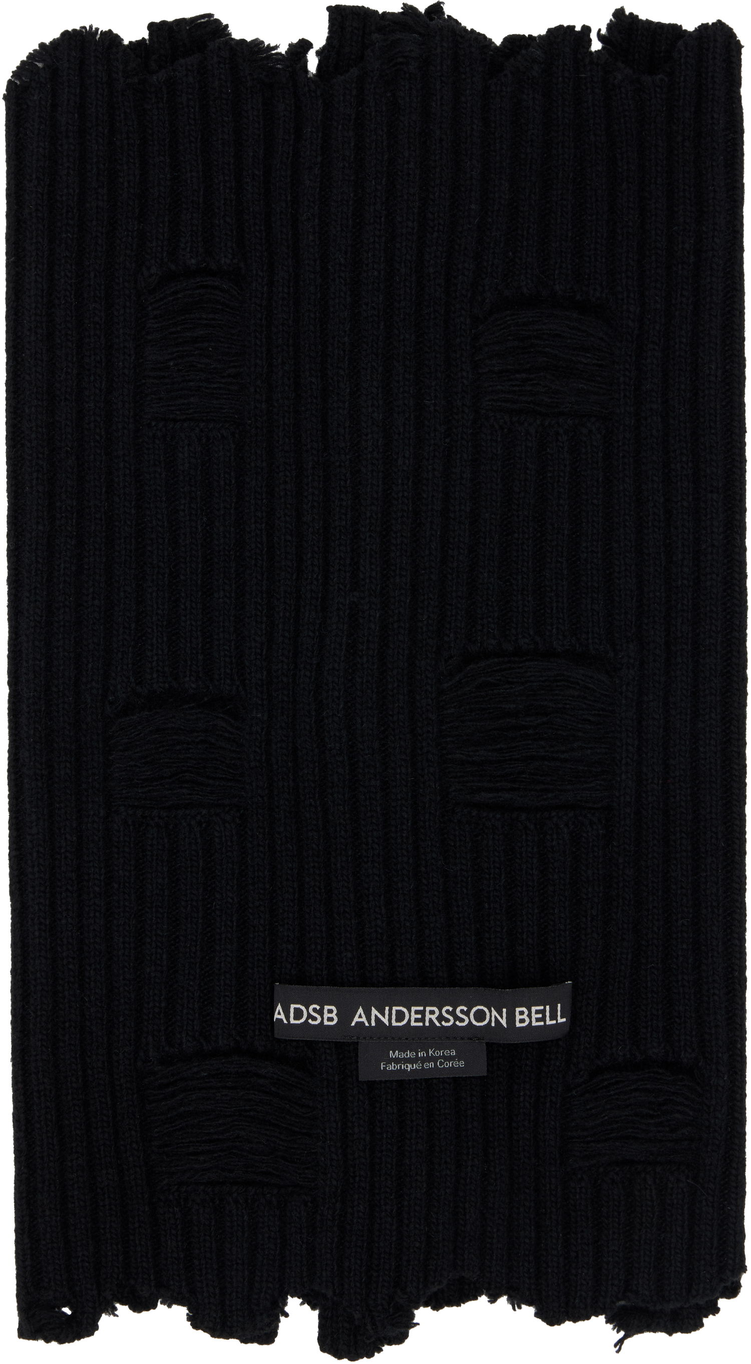 Шал Andersson Bell Wool Neck Warmer Scarf Черно | aaa421u, 1