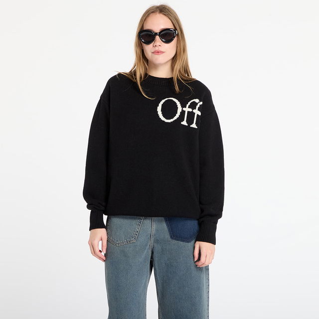 Off-White Bookish Shared Knit Crewneck