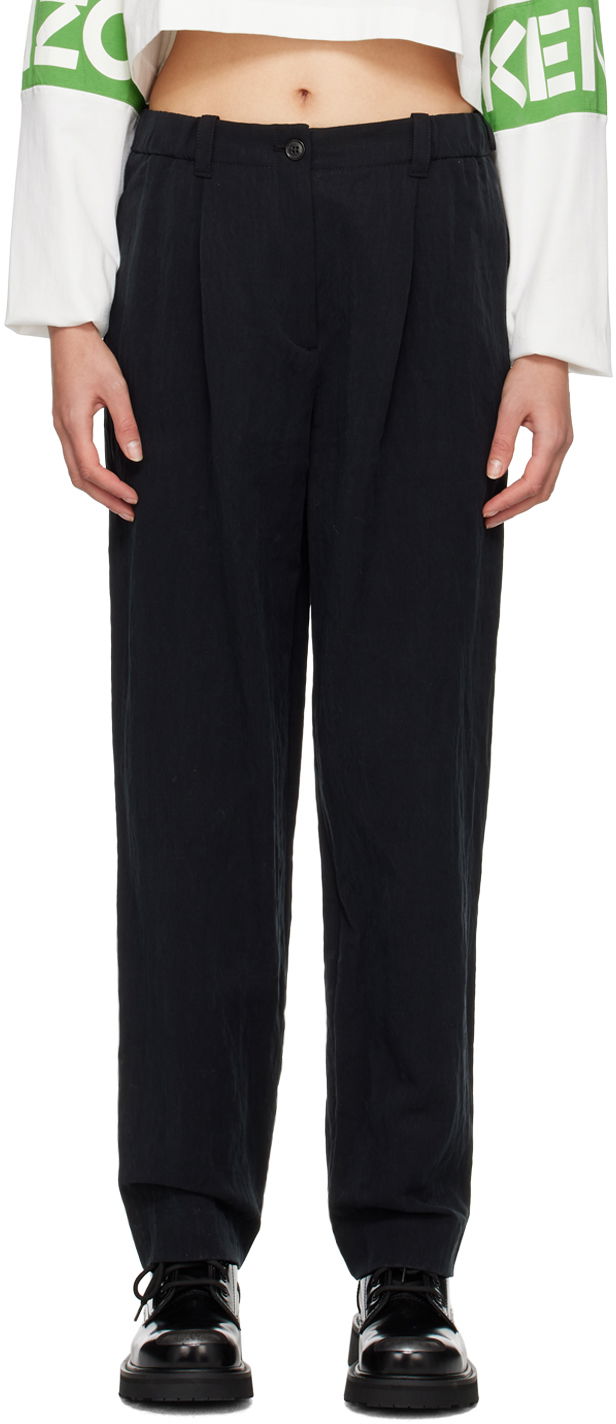Панталони KENZO Paris Tailored Черно | FD52PA0779FB, 0