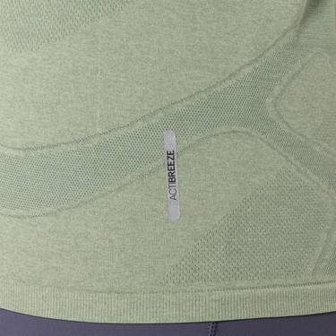 Тениска Asics Asics Road Seamless Long Sleeve Running Top Зелено | 2012d290-400, 2