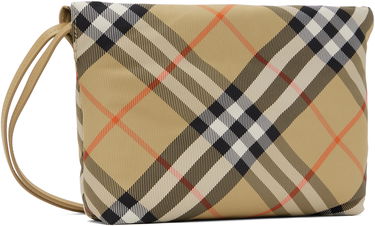 Голяма пазарска чанта Burberry Burberry Kids Check Pouch Бежово | 8096210, 1