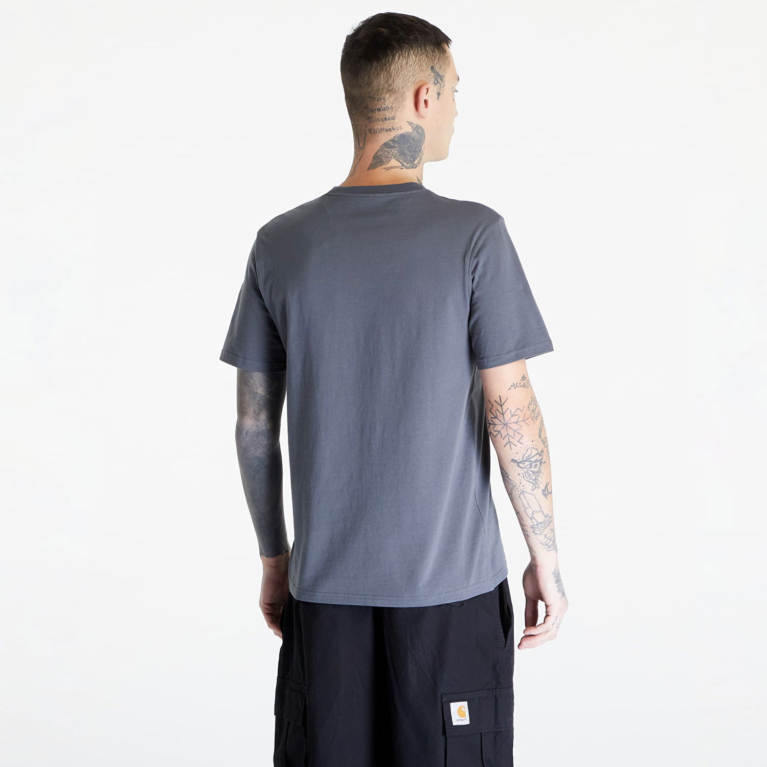Тениска Carhartt WIP S/S Pocket T-Shirt "Ash Heather" Сиво | I030434_482_XX, 1