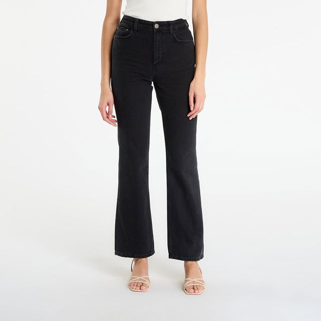 80S High-Waisted Straight-Leg Pants 31
