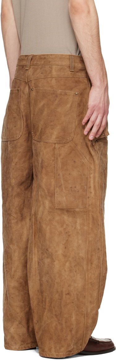 Панталони Needles Apron Painter Trousers Кафяво | RW207, 2