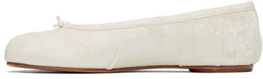 Кецове и обувки Maison Margiela Maison Margiela Tabi Ballerina Flats Бяло | S58WZ0127 P8159, 2