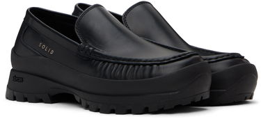 Облекло Solid Homme Solid Homme Leather Loafers Черно | S243SU01, 3