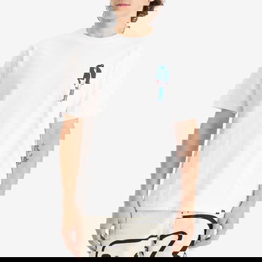 Тениска By Parra The Broken Door T-Shirt Бяло | 53400-WHT, 2