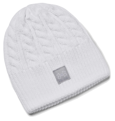 Шапка Under Armour Halftime Cable Knit Beanie Бяло | 1379995-100, 0