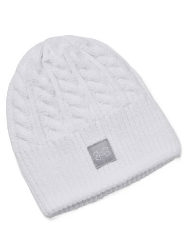 Шапка Under Armour Halftime Cable Knit Beanie Бяло | 1379995-100