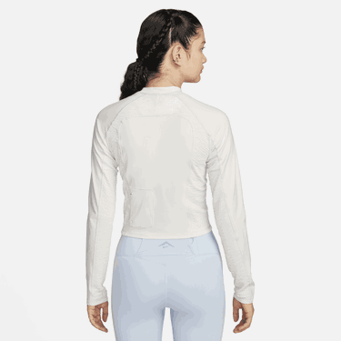 Тениска Nike TRAIL DF LS TOP Бяло | fn4706-104, 4