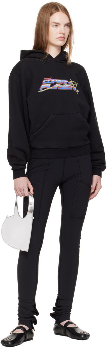 Суитчър Coperni Coperni Slogan Graphic Hoodie Черно | COPJS15PF5018, 3