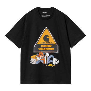 Тениска Carhartt WIP Deadkebab Workin On It T-Shirt Черно | I032403_89_XX, 4