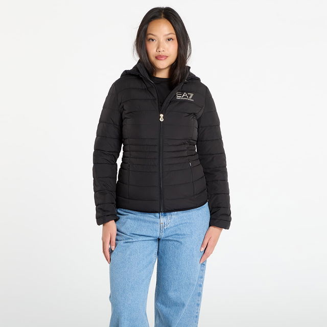 EA7 Emporio Armani Quilted Hooded Jacket
