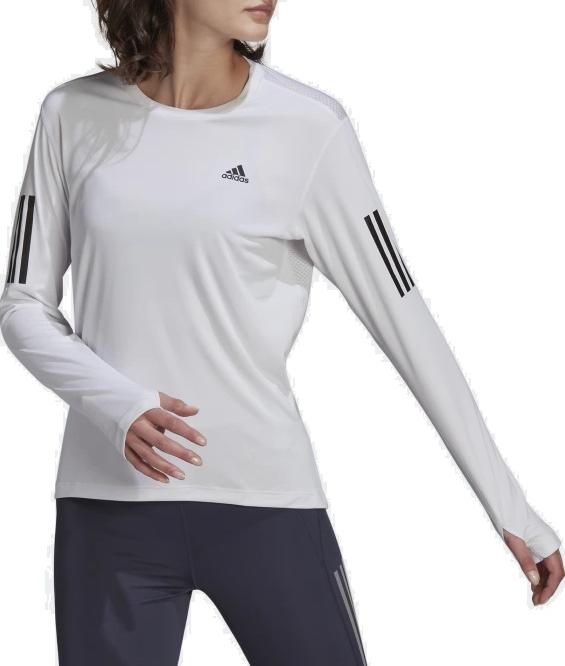 Тениска adidas Originals Own The Run Long Sleeve T-Shirt Бяло | hb9372, 0
