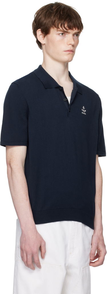 Поло тениска A.P.C. A.P.C. Octave Knit Polo Бежово | COGDK-H23415, 4