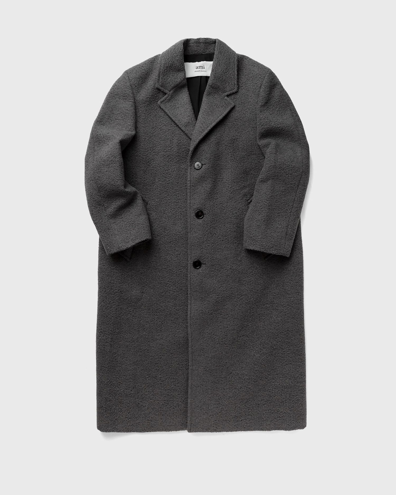 Палта AMI Paris Oversized Coat Черно | HCO307.WV0025-055, 0