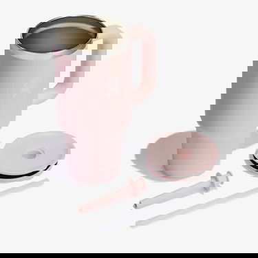 Бутилки за пиене Hydro Flask 946ml Travel Tumbler with Handle and Straw Trillium Universal Розово | TT32PSC678, 4