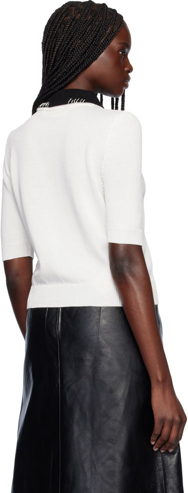 Поло тениска Marni Marni Cotton Polo Бяло | POMD0049EQ UFCN54, 2