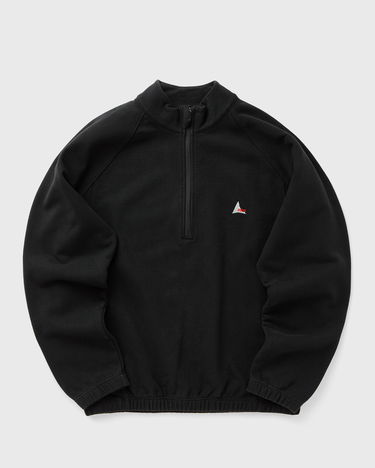 Суитчър ROA Heavy Half Zip Sweatshirt Черно | RBMW0334FA241, 0