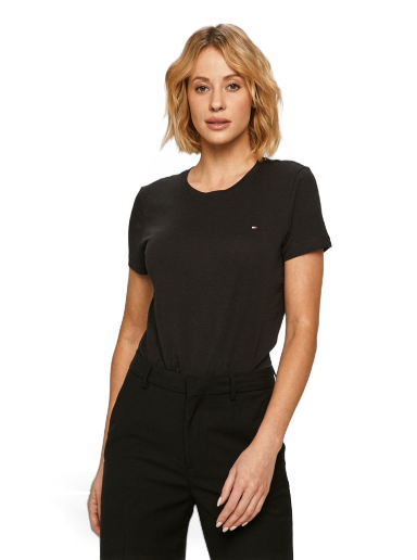 Тениска Tommy Hilfiger T-Shirt Черно | WW0WW22043