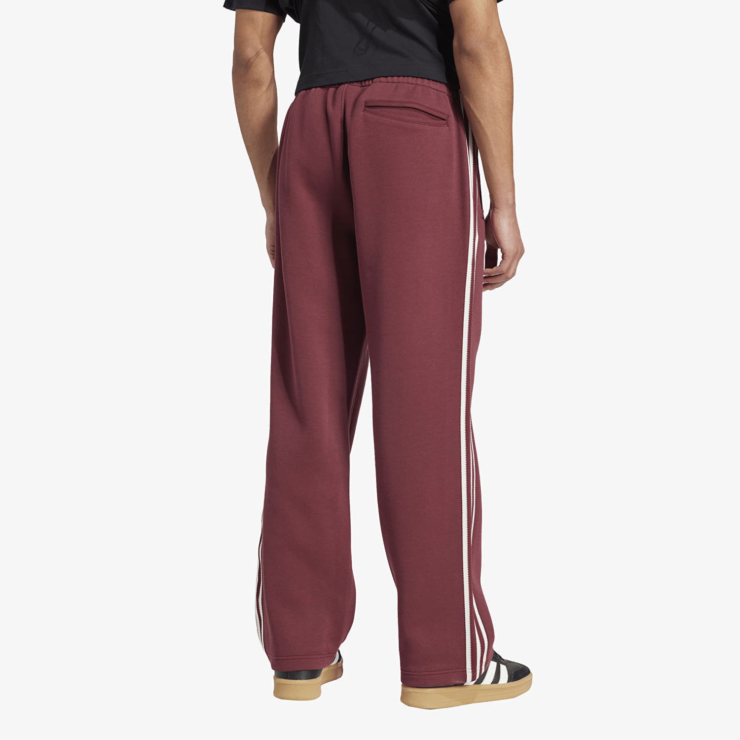 Спортни панталони adidas Originals Adidas PREM TP Sweatpants Бургунди | JV7592, 1