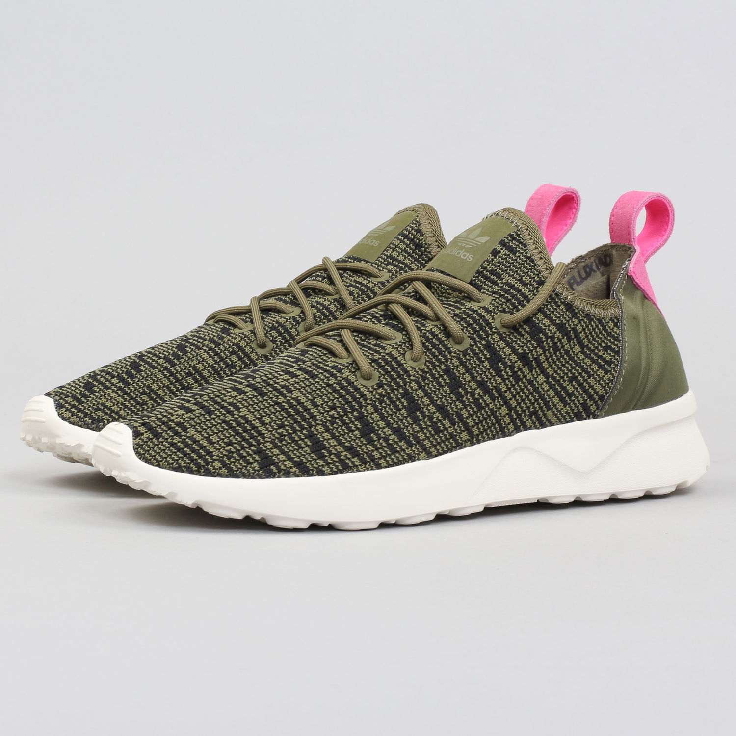 Кецове и обувки adidas Originals ZX Flux ADV Virtue Sock W Зелено | BB2316, 1
