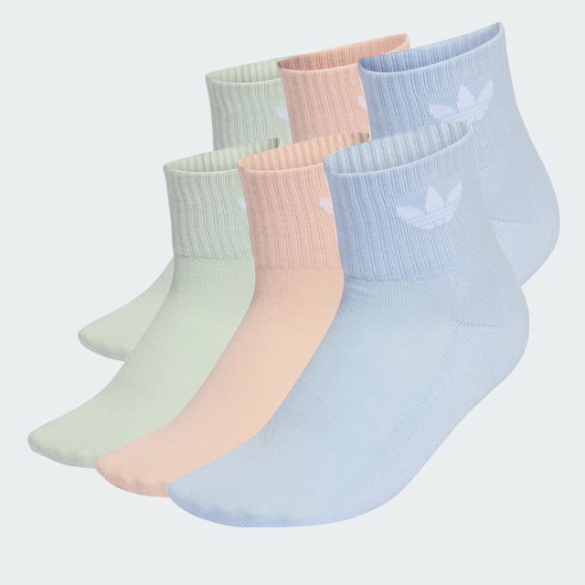 Mid Ankle Socks 6-Pack