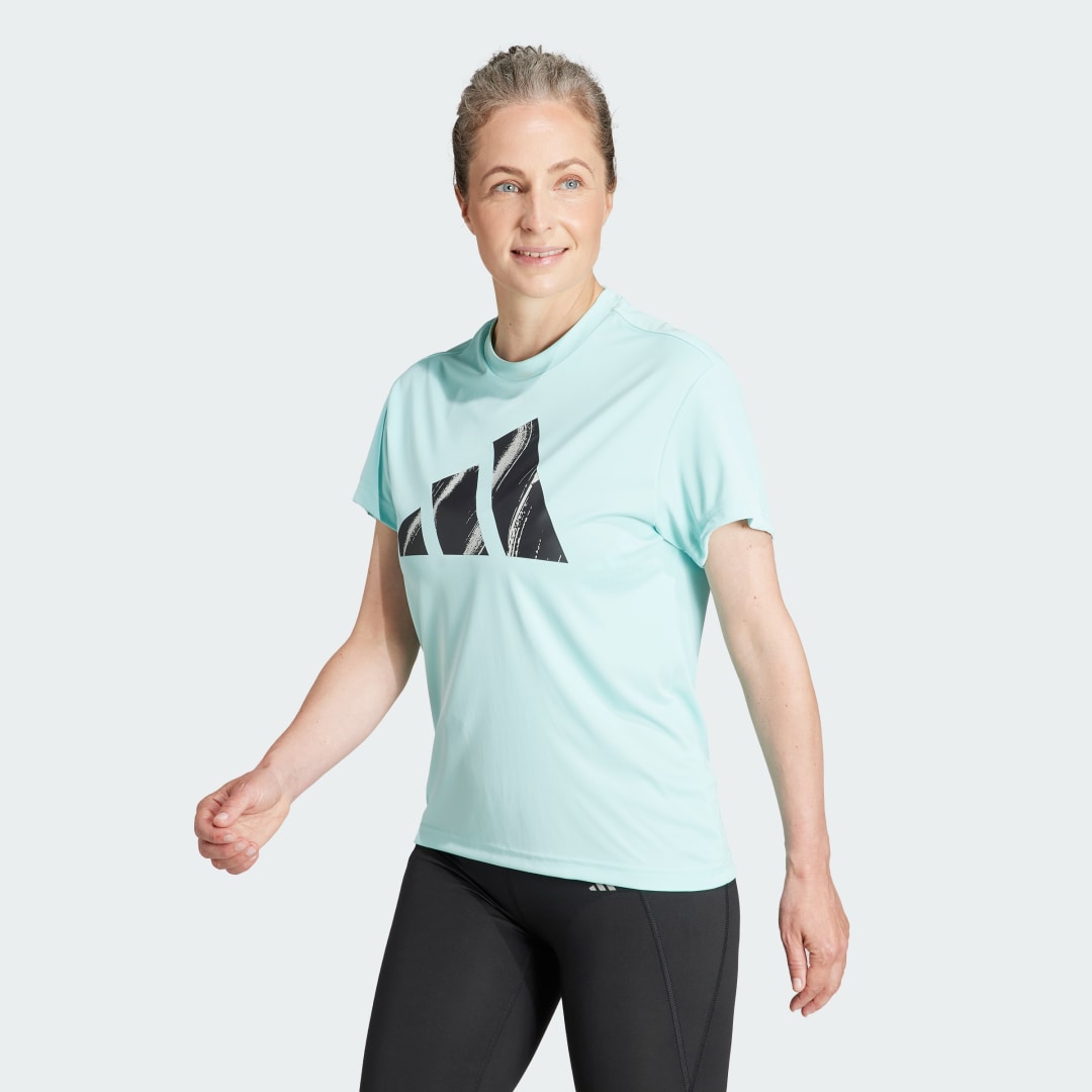 Тениска adidas Performance Light Training Graphic T-Shirt Зелено | IL4747, 1