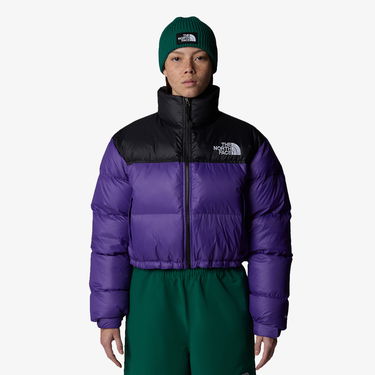 Пухо яке The North Face W NUPTSE SHORT JACKET Лилаво | NF0A5GGES961, 0