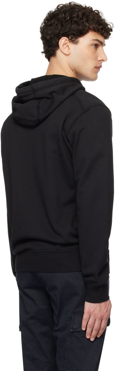 Суитчър Stone Island Diagonal Fleece Old Effect Hoodie Черно | K1S156100042S0051, 2