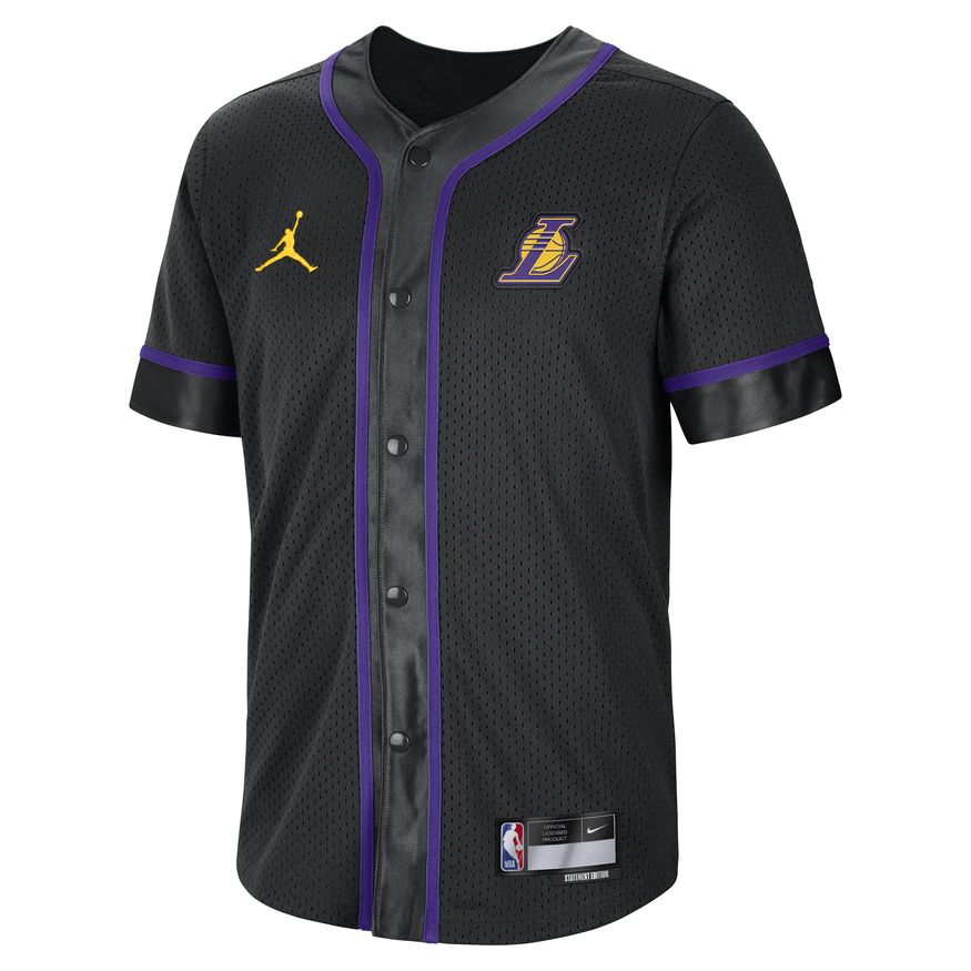 Тениска Jordan Dri-FIT NBA Los Angeles Lakers Statement Edition Top Черно | DN4719-010, 0