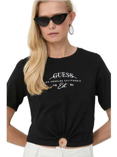 Тениска GUESS T-Shirt Черно | W3GI23.JA914