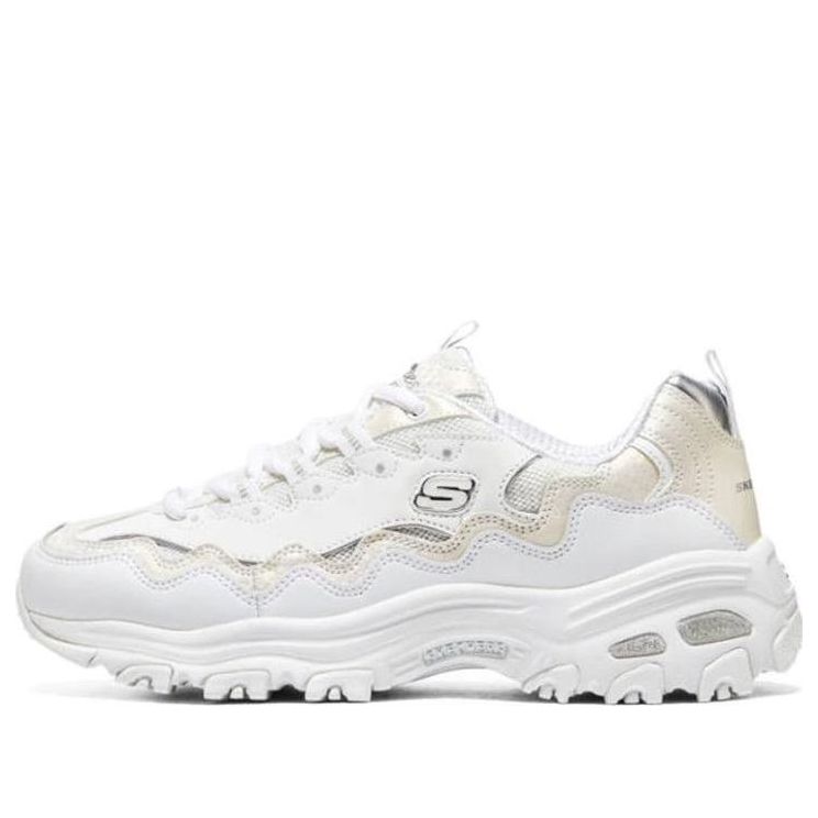Кецове и обувки Skechers D'lites 1.0 Marathon Бяло | 896242-WHT