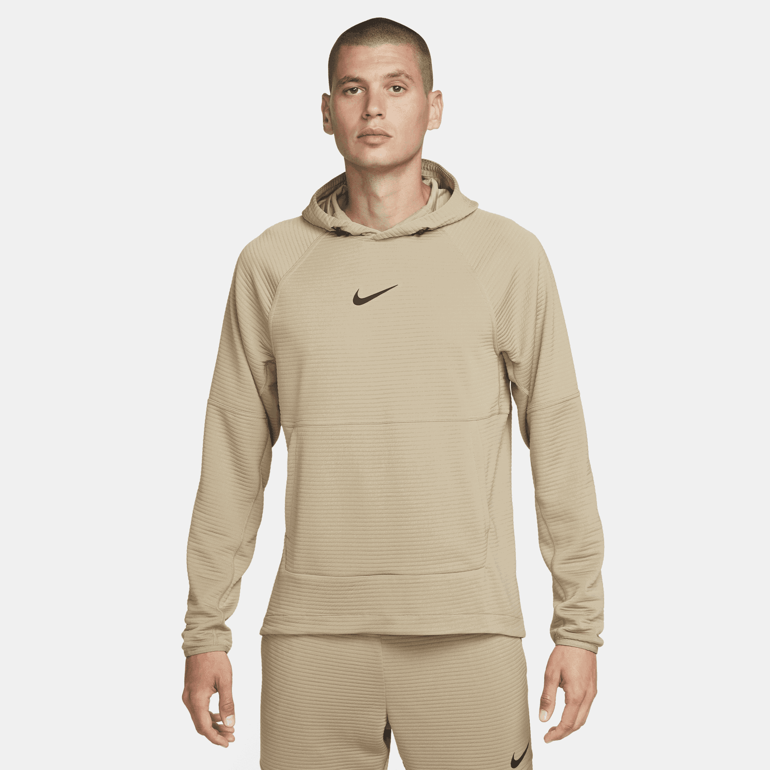 Суитчър Nike Dri-FIT na fitness Бежово | DV9821-247, 0