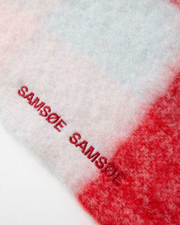 Шал Samsoe Samsoe Checkered Scarf with Fringed Ends Многоцветен | U23300003-CLR002334, 1
