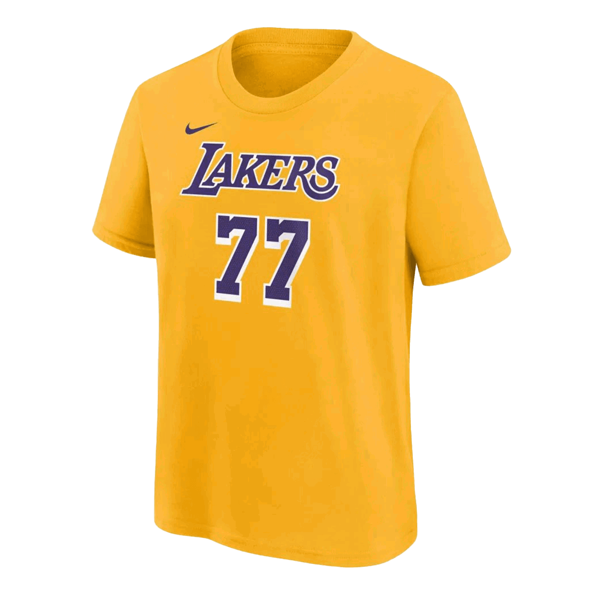 Тениска Nike Lakers N&N Icon Short Sleeve T-Shirt Жълто | EZ2B7BCMW-NFG, 0