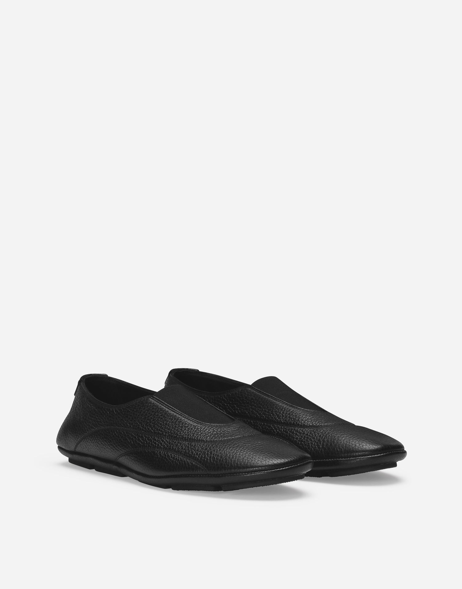 Аксесоари Dolce & Gabbana Dolce & Gabbana Deerskin Slippers Черно | A50608A803480999, 1